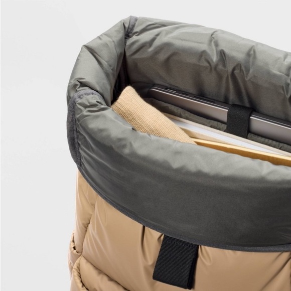 Puffer 16" Backpack Tan - Open StoryT™ new - Picture 3 of 8